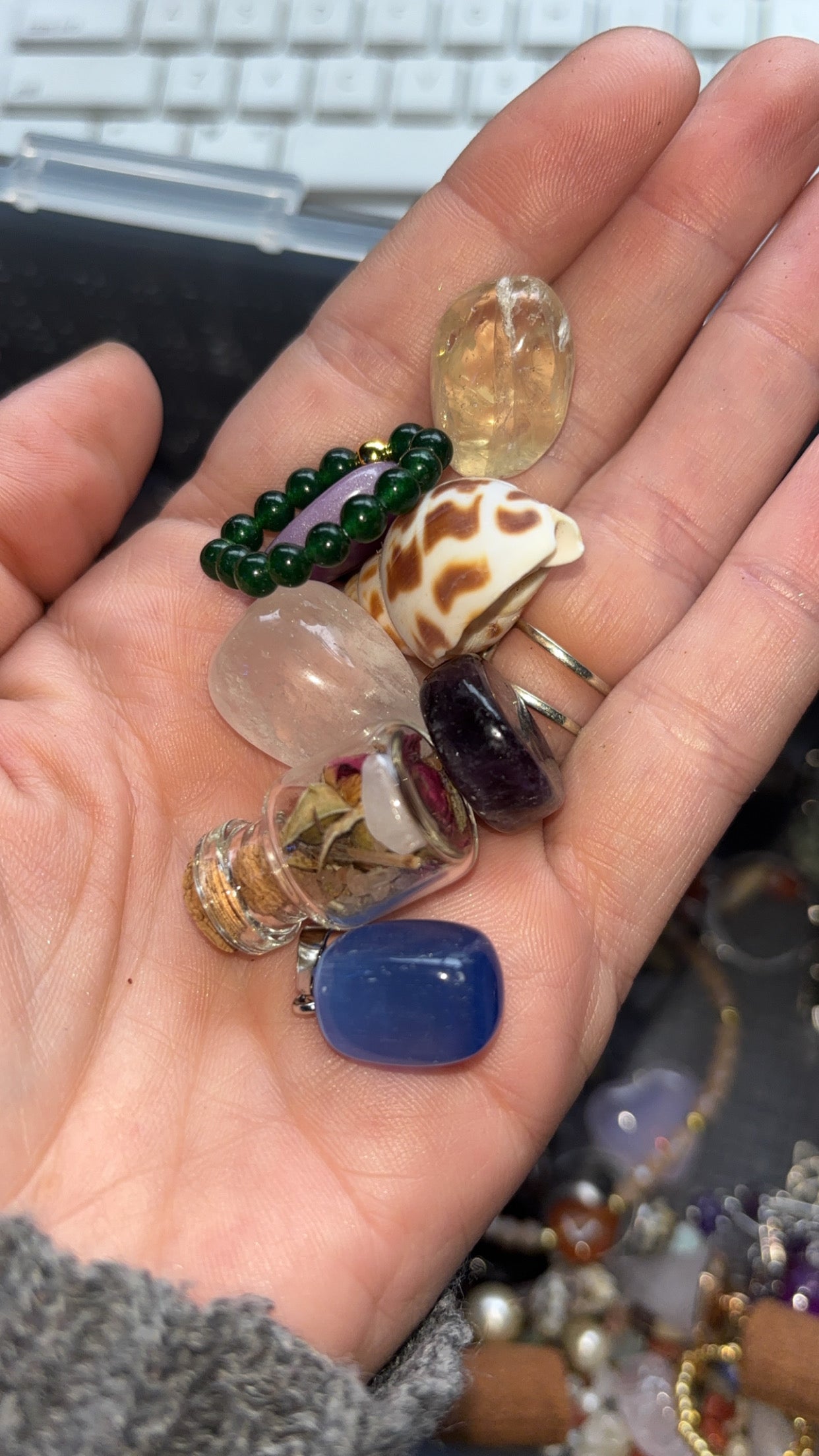 ✨ Crystal & Crystal Jewelry Confetti Scoops ✨