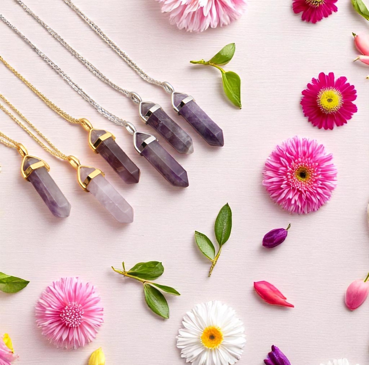 Amethyst Point Necklace