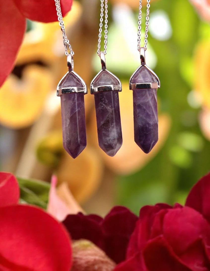 Amethyst Point Necklace
