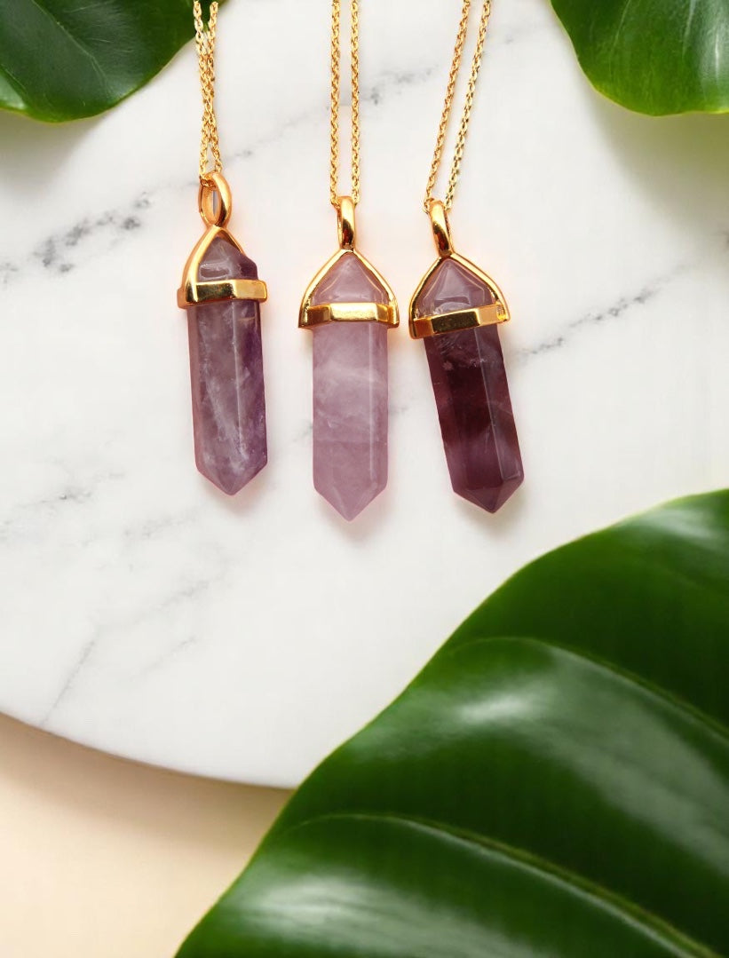 Amethyst Point Necklace