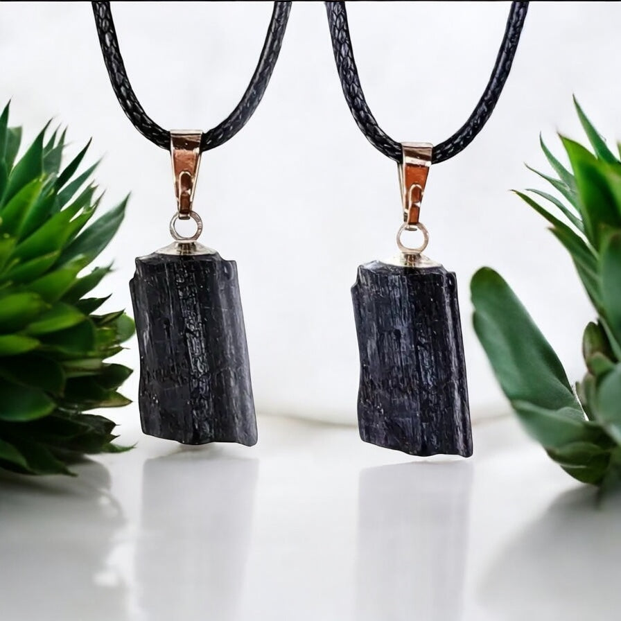 Men’s Black Tourmaline Necklace