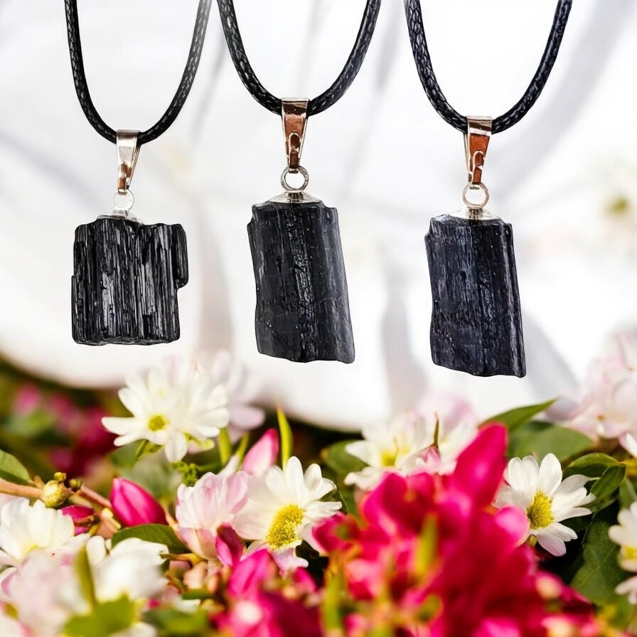 Men’s Black Tourmaline Necklace