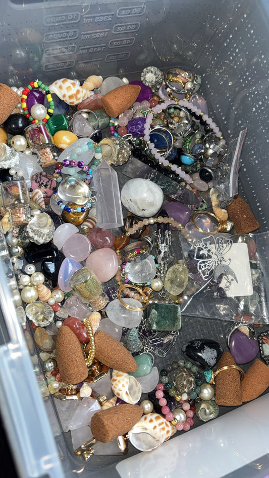 ✨ Crystal & Crystal Jewelry Confetti Scoops ✨