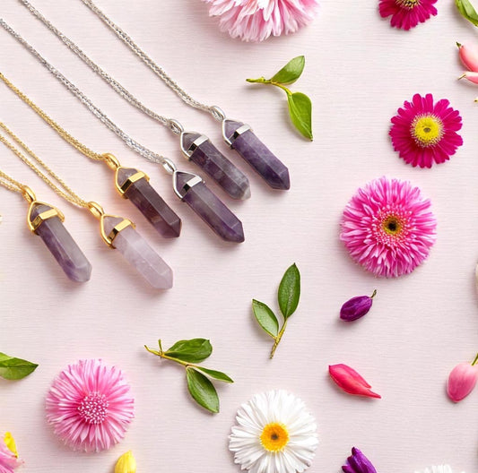 Amethyst Point Necklace