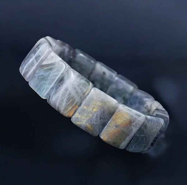 Moonstone Bangle Bracelet