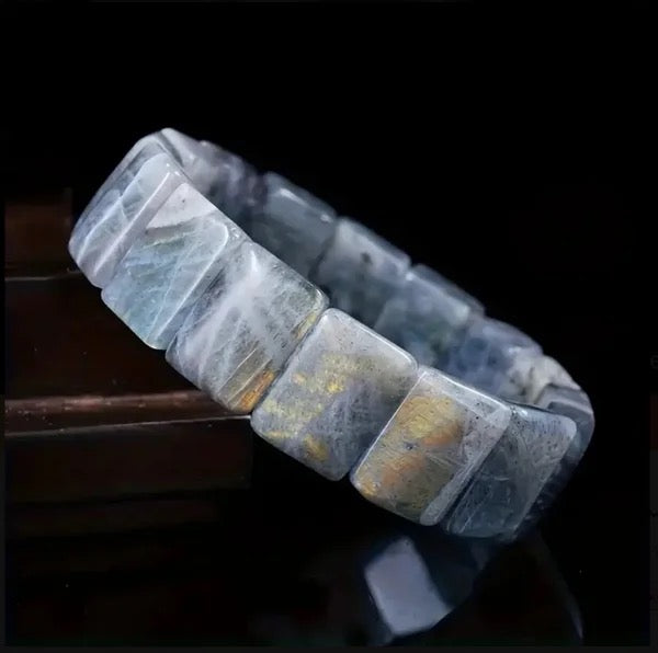 Moonstone Bangle Bracelet